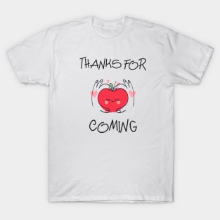 Vegan Gift Minimalist tomatoes T-Shirt